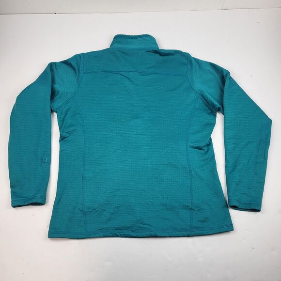 Patagonia Womens R1 Regulator Grid Fleece Teal Full Zip Polartec Jacket Medium - Picture 13 of 15